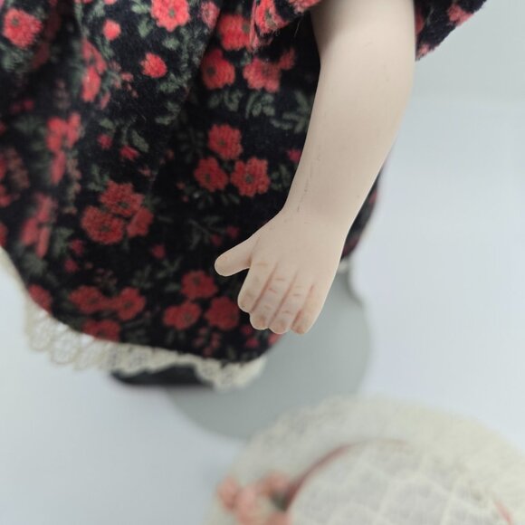 Vintage Armand Marseille D. R. G. M. Germany 243 Porcelain Doll, 8.5" w/ Stand - Picture 9 of 12